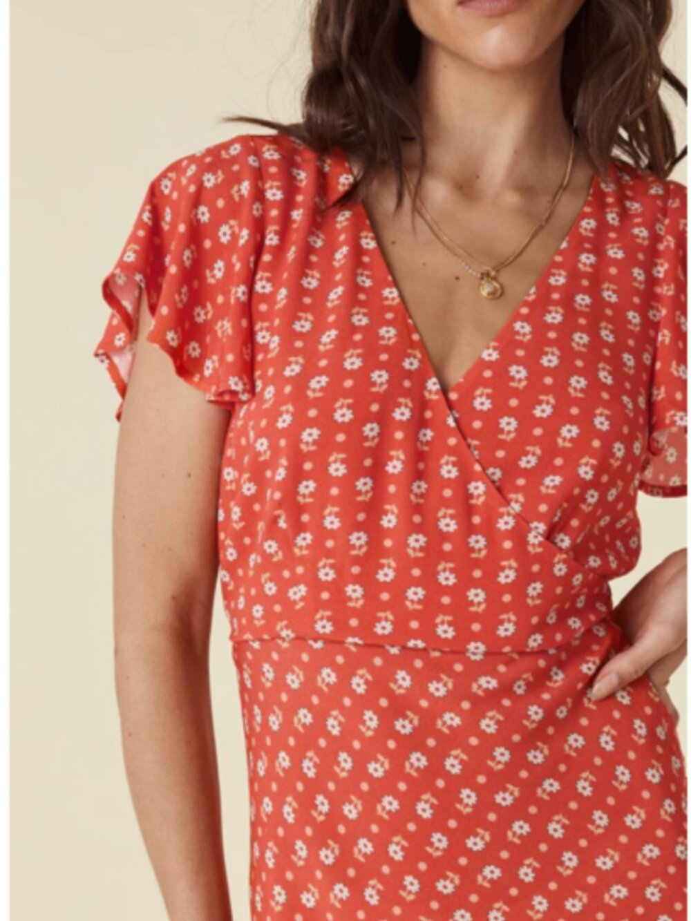 ✨ Spell & The Gypsy Yellow Rose Bias Mini Dress – Desert Rose ✨ Medium | NWT - Picture 7 of 16